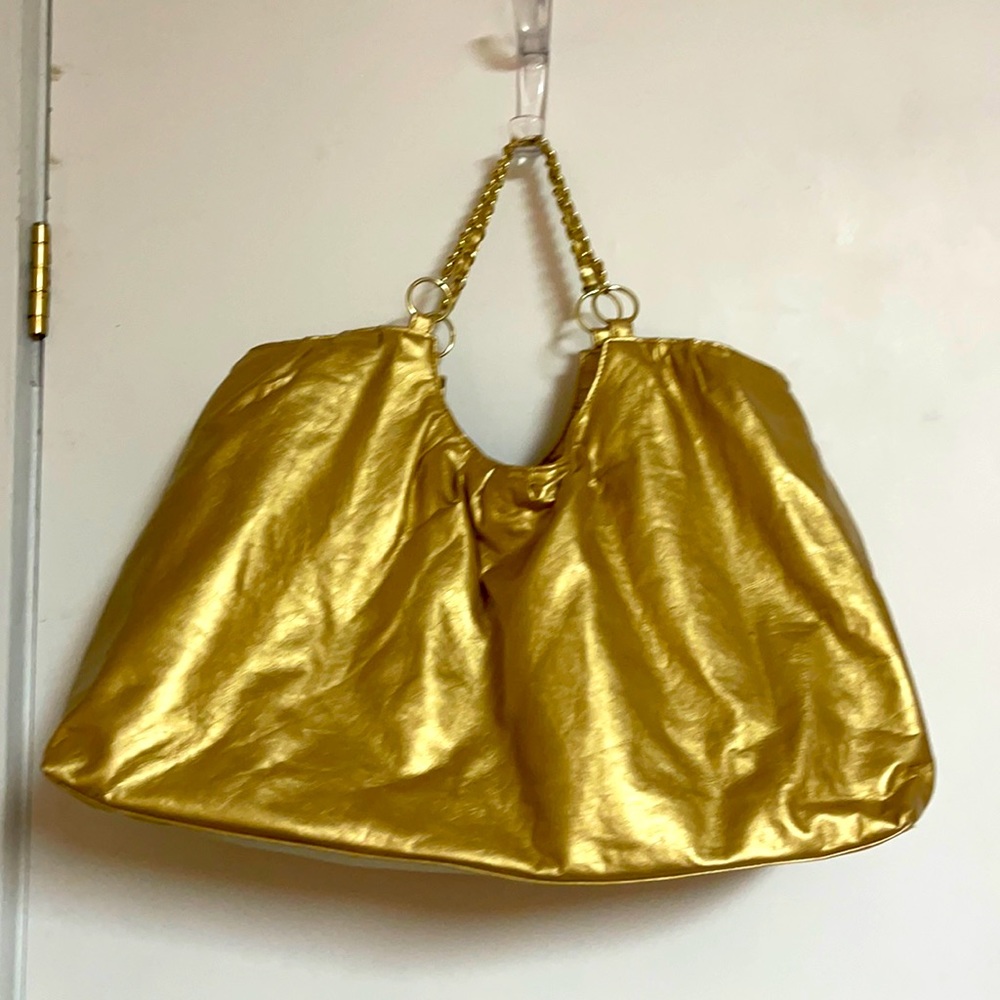 Fun Large Pool or Beach Bag Gold Color